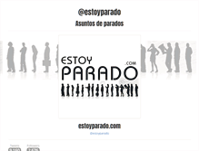 Tablet Screenshot of estoyparado.com